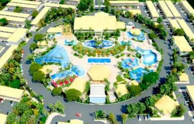 Imagem: O apartamento possui 1 Dormitório, 1 Banheiro, Acomodam 5 pessoas