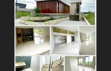 Imagem: A casa em condomínio possui 3 Dormitórios, 2 Suítes, 3 Banheiros