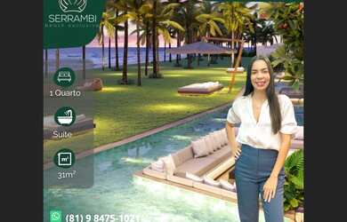 Imagem: O apartamento possui 1 Dormitório, 1 Suíte, 1 Banheiro, 1