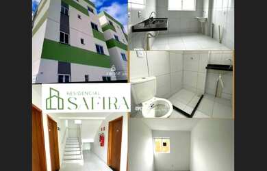 Imagem: O apartamento possui 2 Dormitórios, 1 Banheiro, 1 Vaga na garagem