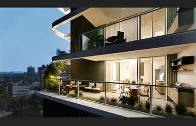 Imagem: O apartamento possui 1 Dormitório, 1 Suíte, 1 Banheiro, 1