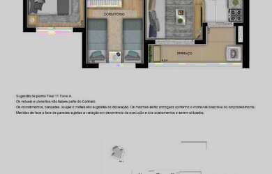 Imagem 2: Apartamento à venda em Lapa com 47 m², 2 quartos, 1 vaga