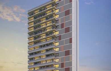 Imagem: O apartamento possui 1 Dormitório, 1 Banheiro, 21m² de Área