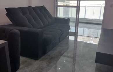 Imagem: O apartamento possui 1 Dormitório, 1 Banheiro, 1 Vaga na garagem