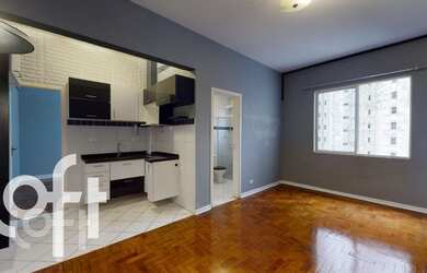 Imagem: O apartamento possui 1 Dormitório, 1 Banheiro, 53m² de Área