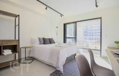 Imagem: O apartamento possui 1 Dormitório, 1 Suíte, 1 Banheiro, 33m²