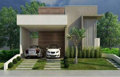 Imagem: A casa em condomínio possui 3 Dormitórios, 3 Suítes, 1 Banheiro