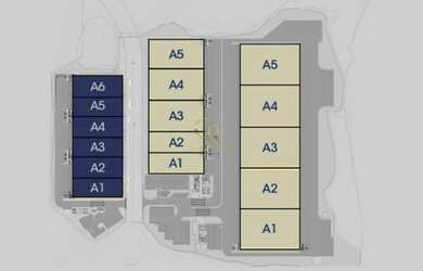 Imagem: O depósito possui 5.550m² de Área e está localizado em