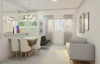 Imagem: O apartamento possui 3 Dormitórios, 1 Suíte, 3 Banheiros