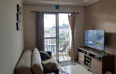 Imagem: O apartamento possui 2 Dormitórios, 1 Banheiro, 2 Vagas na