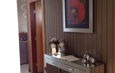 Imagem: A casa em condomínio possui 3 Dormitórios, 3 Suítes, 5 Banheiros