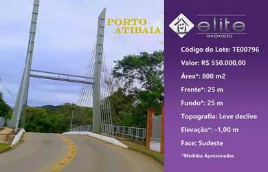 Imagem: O terreno possui 800m² de Área Privada e está localizado