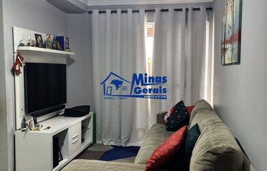 Imagem: O apartamento possui 2 Dormitórios, 1 Suíte, 2 Banheiros