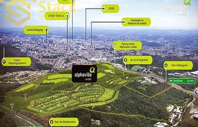 Imagem 2: TERRENO A VENDA EM JUNDIAÍ - CONDOMÍNIO FECHADO DE ALTO PADRÃO RESIDENCIAL ALPHAVILLE 1