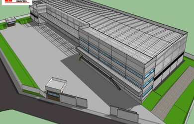 Imagem: O depósito possui 16.692m² de Área, 9.088m² de Área Privada