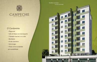 Imagem: O apartamento possui 2 Dormitórios, 1 Suíte, 2 Banheiros