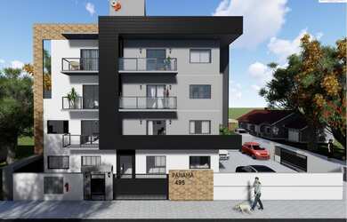 Imagem: O apartamento possui 2 Dormitórios, 1 Suíte, 1 Banheiro, 1