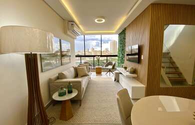 Imagem: O apartamento na cobertura possui 3 Dormitórios, 1 Suíte