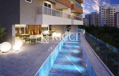 Imagem: O apartamento possui 2 Dormitórios, 1 Suíte, 2 Banheiros