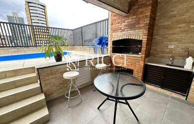 Imagem: O apartamento na cobertura possui 5 Dormitórios, 1 Suíte