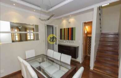 Imagem: A casa em condomínio possui 4 Dormitórios, 4 Suítes, 6 Banheiros