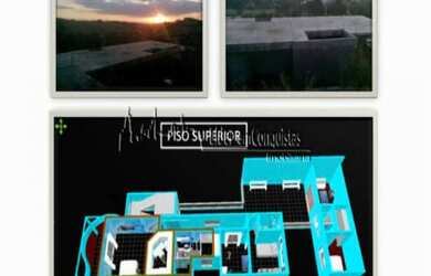 Imagem: A casa possui 3 Dormitórios, 2 Banheiros, 300m² de Área e