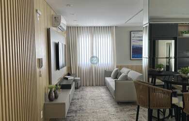 Imagem: O apartamento possui 2 Dormitórios, 1 Suíte, 2 Banheiros