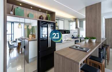 Imagem 6: Apartamento novo a Venda c/ 03 dormitórios sendo 01 suíte, Lavabo, 03...