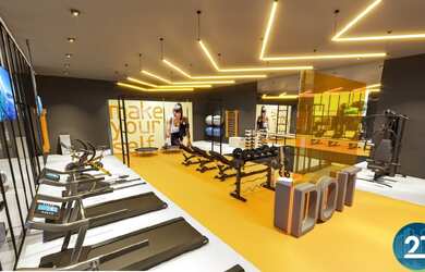 Imagem: O studio possui 1 Dormitório, 1 Banheiro, 1 Vaga na garagem