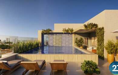 Imagem: O apartamento possui 2 Dormitórios, 1 Suíte, 2 Banheiros