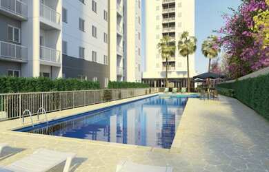 Imagem: O apartamento possui 2 Dormitórios, 1 Suíte, 1 Banheiro, 1