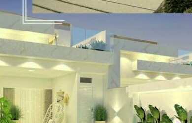 Imagem: A casa possui 3 Dormitórios, 3 Suítes, 5 Banheiros, 3 Vagas