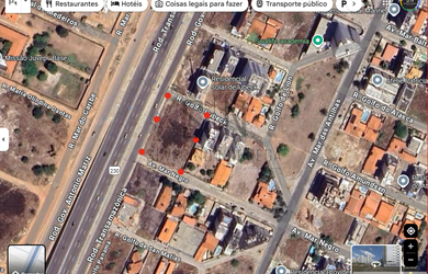 Imagem: O terreno possui 2.306m² de Área e está localizado em Intermares