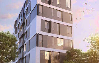 Imagem: O apartamento na cobertura possui 3 Dormitórios, 2 Suítes