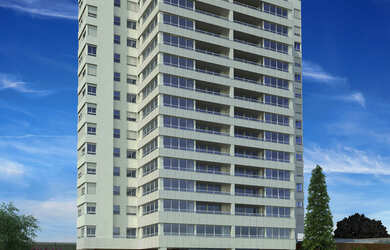 Imagem: O apartamento na cobertura possui 4 Dormitórios, 4 Suítes