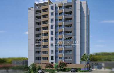 Imagem: O apartamento possui 2 Dormitórios, 1 Suíte, 2 Banheiros