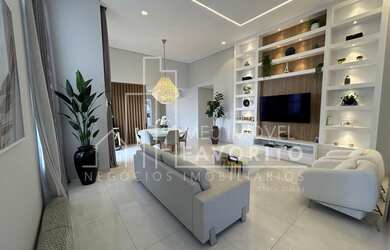 Imagem: A casa em condomínio possui 3 Dormitórios, 3 Suítes, 1 Banheiro