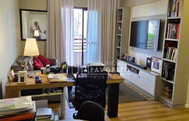 Imagem: O apartamento possui 1 Dormitório, 1 Suíte, 1 Banheiro, 1