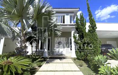 Imagem: A casa em condomínio possui 4 Dormitórios, 3 Suítes, 6 Banheiros