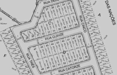 Imagem: O terreno possui 250m² de Área e está localizado em Canto