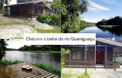 Imagem: A chácara possui 2 Dormitórios, 1 Banheiro, 80m² de Área