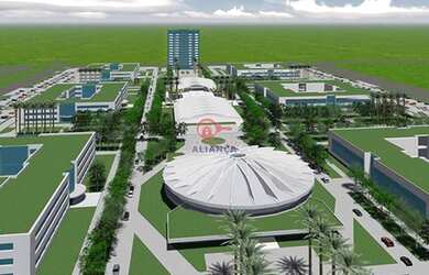 Imagem: O terreno possui 1.000m² de Área e está localizado em Biopark