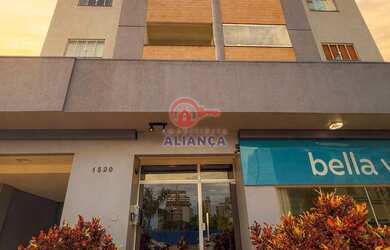 Imagem: O apartamento possui 1 Dormitório, 1 Suíte, 1 Banheiro, 1