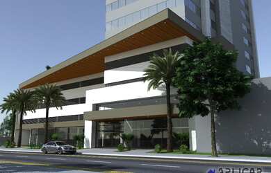 Imagem: A sala comercial possui 1 Banheiro, 1 Vaga na garagem, 42m²