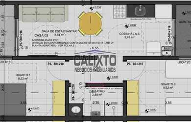 Imagem 7: CASA BAIRRO MORUMBI. 45m² de Área Privada, 1 Vaga na garageme2 Dormitórios