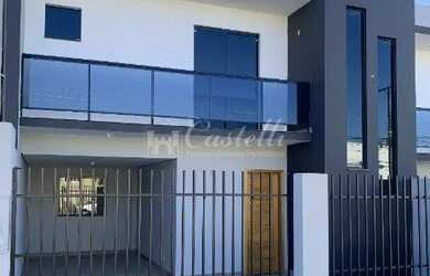 Imagem: A casa possui 3 Dormitórios, 1 Suíte, 1 Banheiro, 1 Vaga na