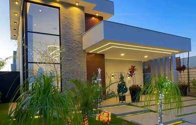 Imagem: A casa em condomínio possui 3 Dormitórios, 3 Suítes, 5 Banheiros