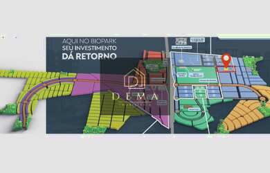 Imagem: O terreno possui 700m² de Área e está localizado em Biopark