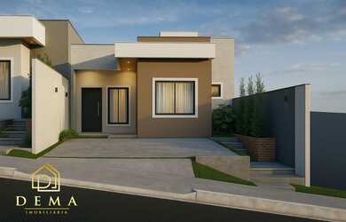 Imagem: A casa possui 2 Dormitórios, 1 Suíte, 1 Banheiro, 95m² de