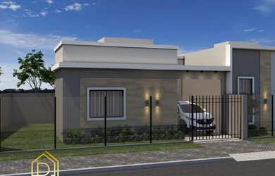 Imagem: A casa possui 2 Dormitórios, 1 Banheiro e 1 Vaga na garagem